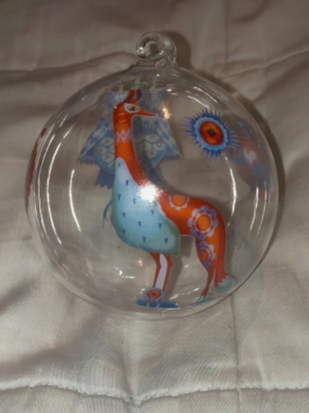 Iittala Taika Klaus Haapaniemi Glass Ball Ornament (Beautiful Ornament)